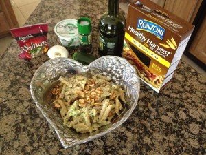 dash diet DASH diet - penne pasta